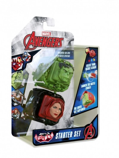 HULK VS BLACK WIDOW SET BATTLE CUBES